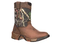 Boys' Rocky Little Kid & Big Aztec Wellington Outdoor Boots