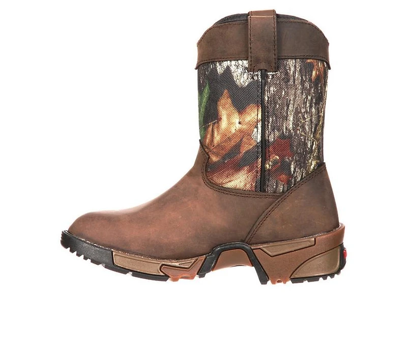 Boys' Rocky Little Kid & Big Aztec Wellington Outdoor Boots
