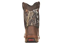 Boys' Rocky Little Kid & Big Aztec Wellington Outdoor Boots