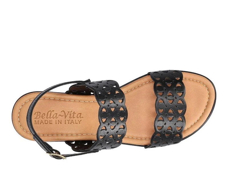 Women's Bella Vita Italy Zoe Low Wedge Sandals