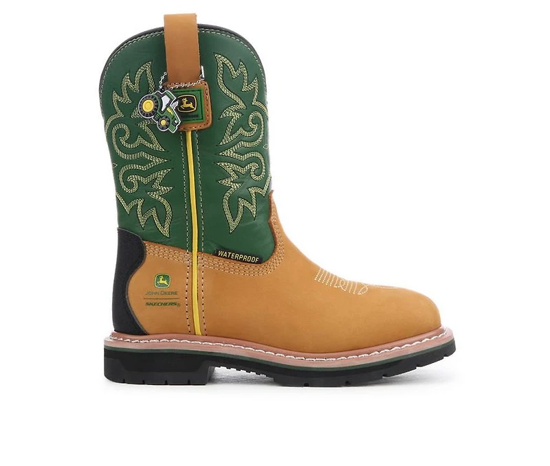Boys' Skechers Little Kid & Big Rowood John Deere Boulder Cowboy Boots