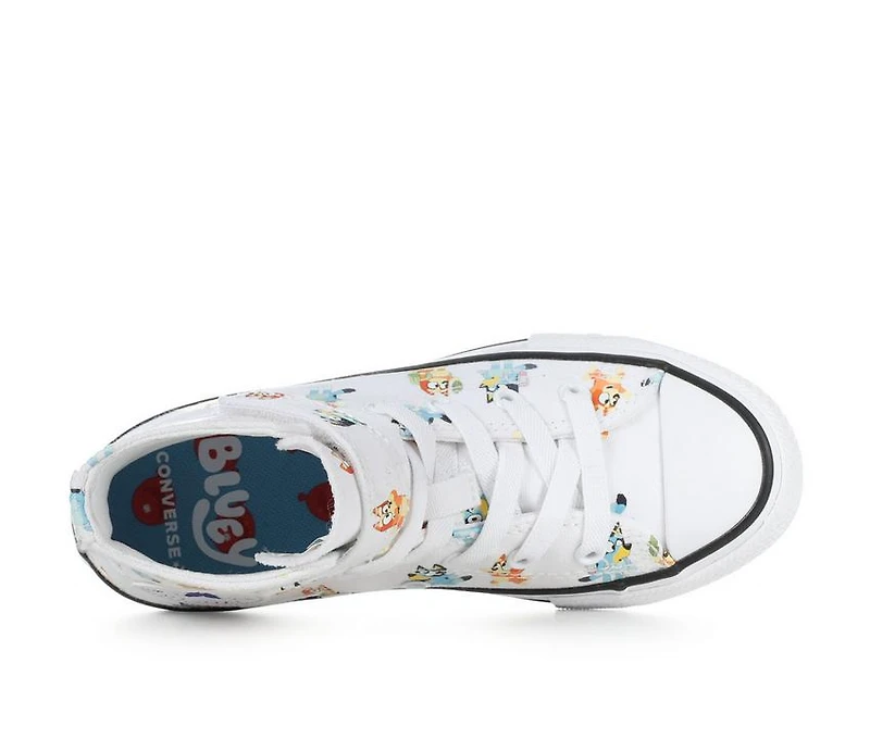 Kids' Converse Little Kid Chuck Taylor 1v Bluey Sneakers