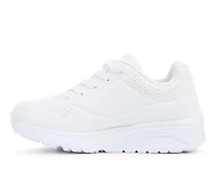 Girls' Skechers Street Little Kid & Big Uno Lite Gold Crown Sneakers