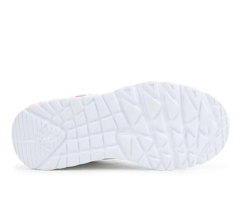 Girls' Skechers Street Little Kid & Big Uno Lite Gold Crown Sneakers