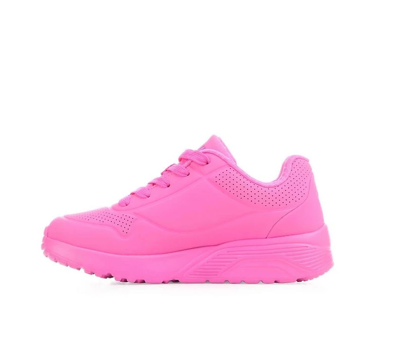 Girls' Skechers Street Little Kid & Big Uno Lite Gold Crown Sneakers