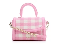 Madden Girl Tweed Top Handle Handbag