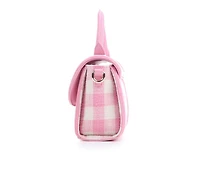 Madden Girl Tweed Top Handle Handbag