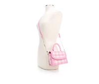 Madden Girl Tweed Top Handle Handbag