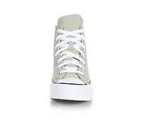 Girls' Converse Chuck Taylor Embroidered Floral Lift Sneakers
