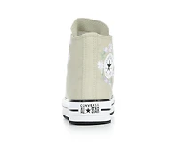 Girls' Converse Chuck Taylor Embroidered Floral Lift Sneakers