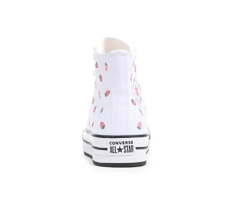 Girls' Converse Big Kid Chuck Taylor Lift Strawberry High-Top Sneakers