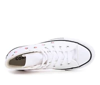 Girls' Converse Big Kid Chuck Taylor Lift Strawberry High-Top Sneakers