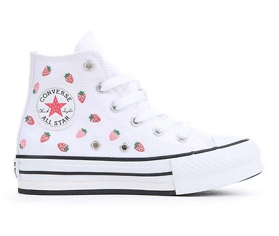 Girls' Converse Little Kid Chuck Taylor Lift Strawberry High-Top Sneakers