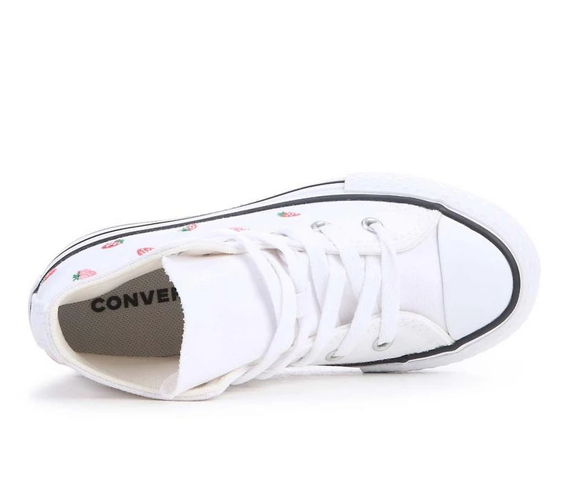 Girls' Converse Little Kid Chuck Taylor Lift Strawberry High-Top Sneakers