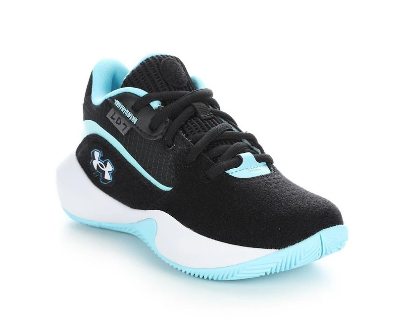 Kids' Under Armour Little Kid Lockdown 7 Patches Basketball Shoes