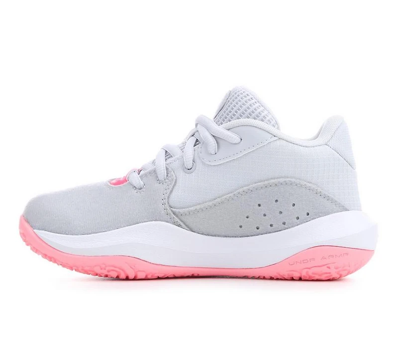 Girls' Under Armour Little Kid Lockdown 7 Patches Basketball Shoes