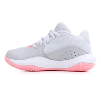 Girls' Under Armour Little Kid Lockdown 7 Patches Basketball Shoes