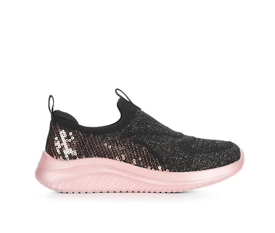 Girls' Skechers Little Kid & Big Ultra Flex 3 Sequin Casual Sneakers