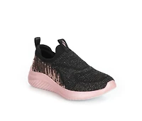Girls' Skechers Little Kid & Big Ultra Flex 3 Sequin Casual Sneakers