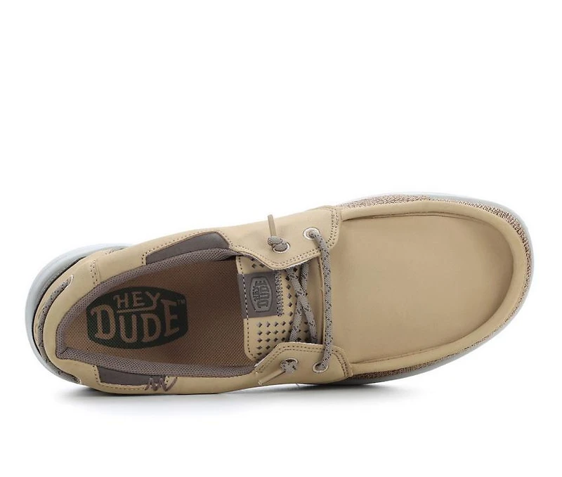 Men's HEYDUDE Welsh Grip Classic Mesh Boat Shoes