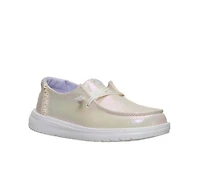 Girls' HEYDUDE Little Kid Wendy Y Dazzle 11-4 Boat Shoes