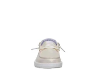 Girls' HEYDUDE Little Kid Wendy Y Dazzle 11-4 Boat Shoes