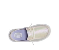 Girls' HEYDUDE Little Kid Wendy Y Dazzle 11-4 Boat Shoes