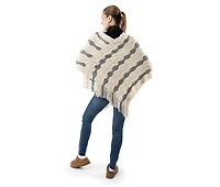 AW Items Knit Poncho w Lurex