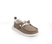 Kids' HEYDUDE Little Kid & Big Wally Craft Linen Casual Shoes
