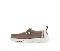 Kids' HEYDUDE Little Kid & Big Wally Craft Linen Casual Shoes