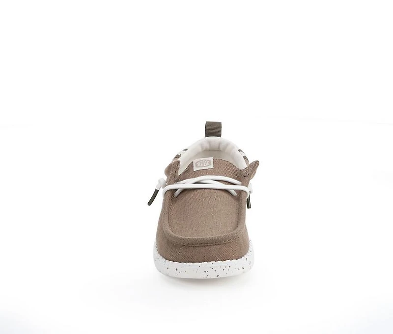 Kids' HEYDUDE Little Kid & Big Wally Craft Linen Casual Shoes