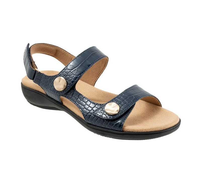 Women's Trotters Romi Croco Sandals