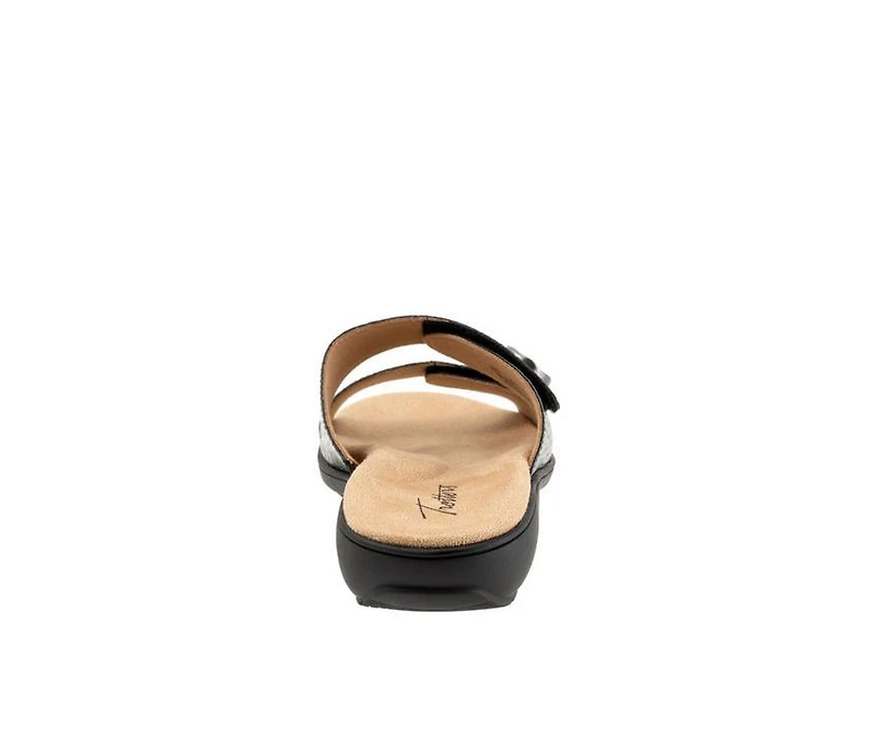 Women's Trotters Ruthie Croco Sandals
