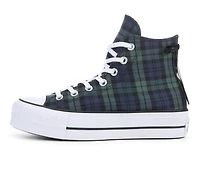 Women's Converse Ctas Lift High Plaid Sneakers