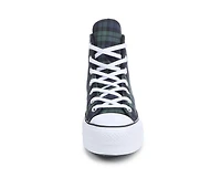 Women's Converse Ctas Lift High Plaid Sneakers