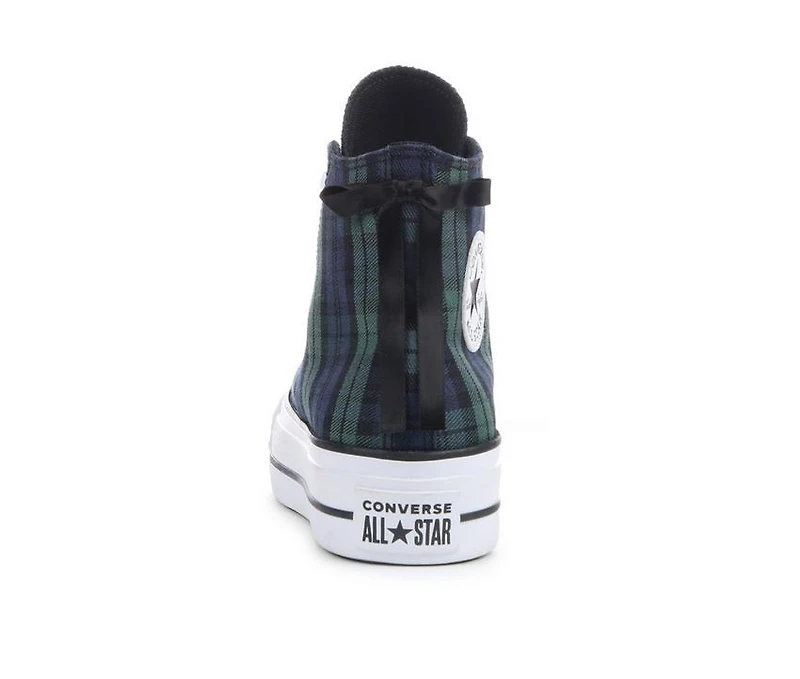 Women's Converse Ctas Lift High Plaid Sneakers