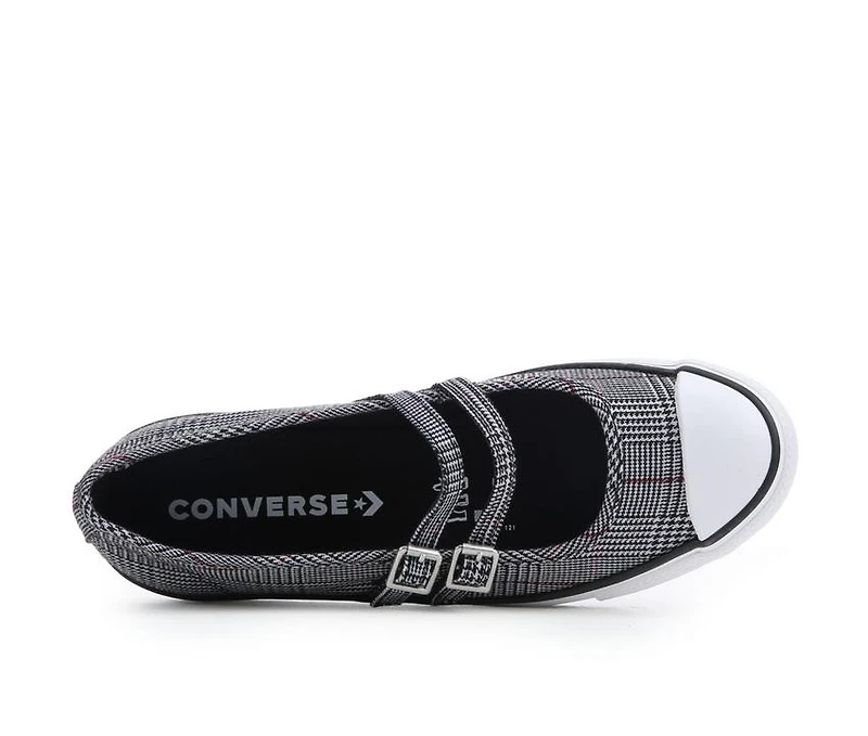 Women's Converse Ctas Dainty Mary Plaid Sneakers