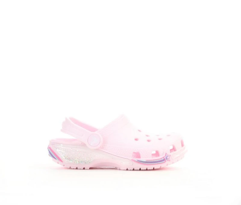 Girls' Crocs Toddler & Little Kid Classic Star Sparkle Shake Clog