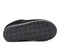 Dearfoams  Doreen Suede Clog Slippers
