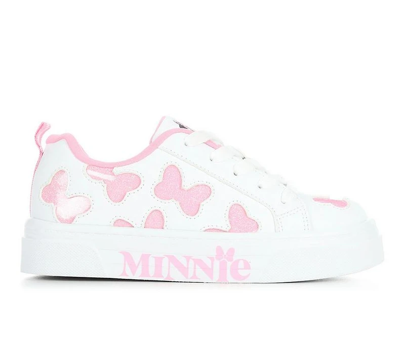 Girls' Disney Little Kid & Big Minnie Court Sneakers