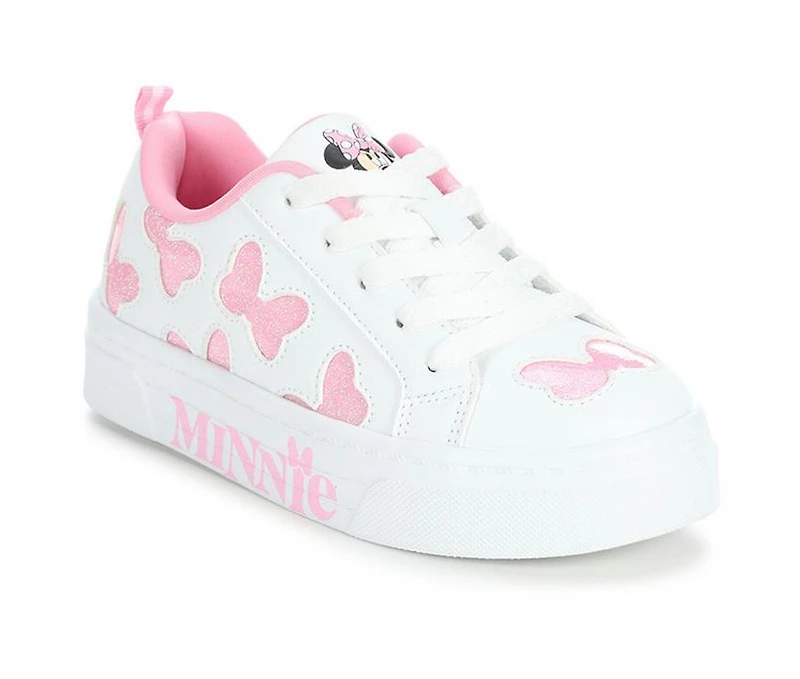 Girls' Disney Little Kid & Big Minnie Court Sneakers