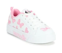 Girls' Disney Little Kid & Big Minnie Court Sneakers