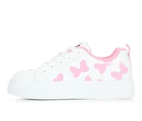 Girls' Disney Little Kid & Big Minnie Court Sneakers