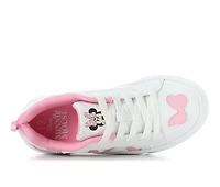 Girls' Disney Little Kid & Big Minnie Court Sneakers