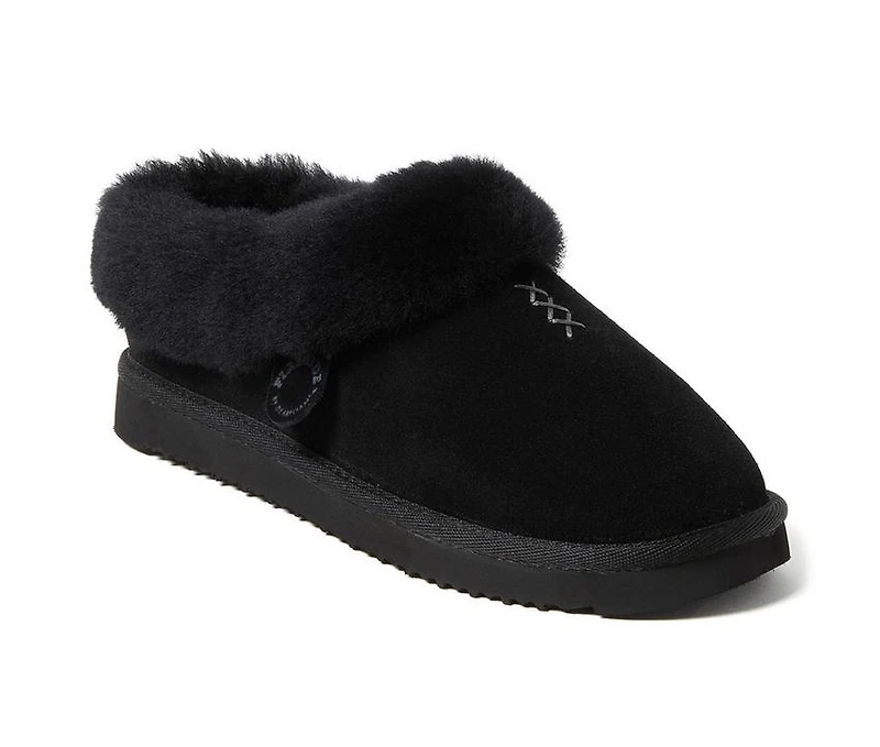 Fireside by Dearfoams Adelaide Shearling Slippers