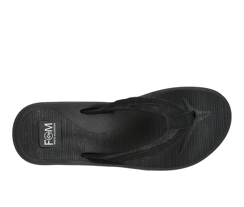 Women's White Mountain Bays Flip-Flops