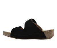 Women's White Mountain Fearful Footbed Sandals