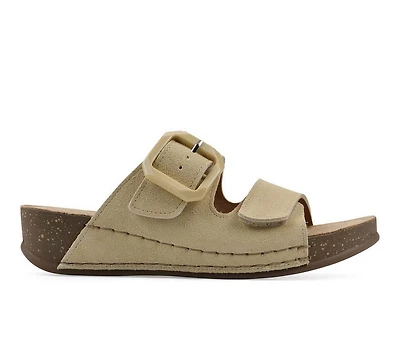 Women's White Mountain Fearful Footbed Sandals
