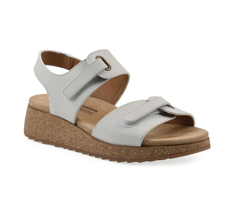 Women's White Mountain Gelato Wedge Sandals