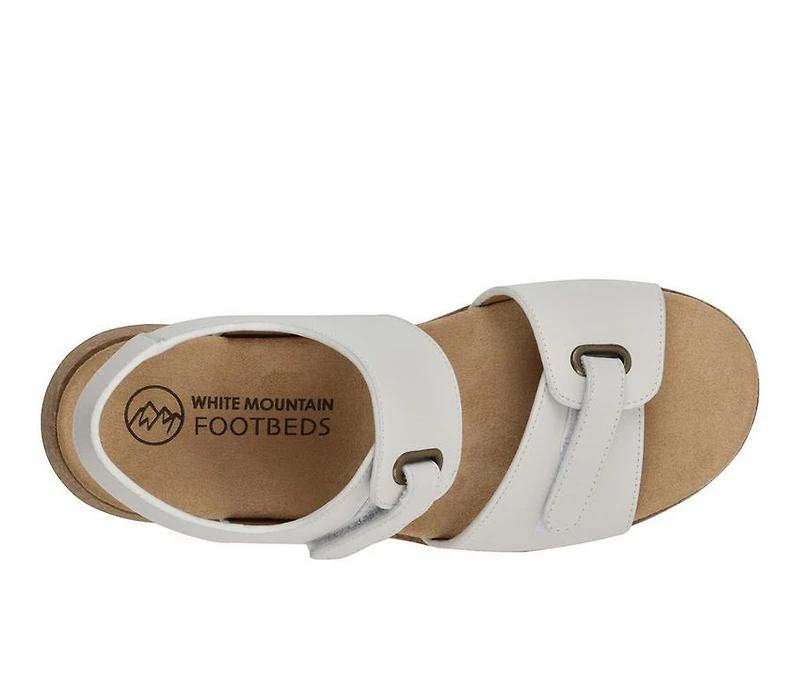 Women's White Mountain Gelato Wedge Sandals